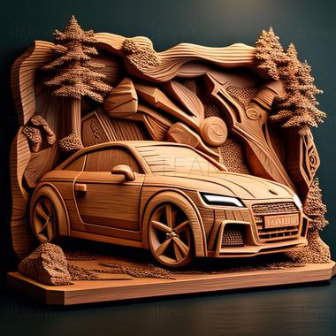 3D model Audi TT RS (STL)